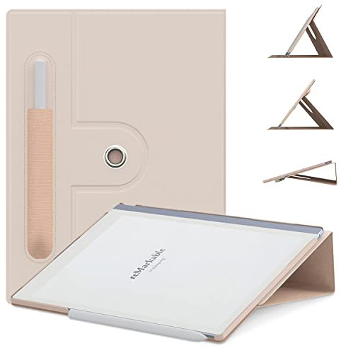 DONGZHU Hülle für Remarkable 2 Paper Tablet 10,3 Zoll 2020 veröffentlicht, Multi-Viewing Angels PU-Leder Slim Leichtgewicht Remarkable 2 10.3 2020 Released
