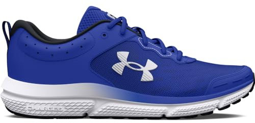 Under Armour UA Charged Assert 10 Zapatillas para correr de hombre, ligeras deportivas de hombre, color azul real/azul real/blanco
