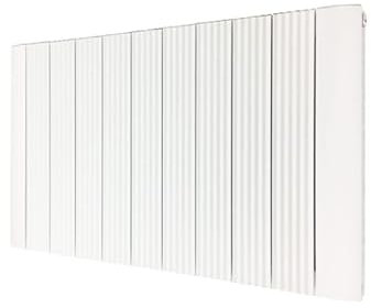 Supreme White Aluminium Radiator 500mm x 1030mm with 700w Single Heat PTC Electric Element
