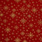 MAGAM-Stoffe Winter Season Baumwollstoff Weihnachten Oeko-Tex Meterware 50cm (Schneeflocken Rot)