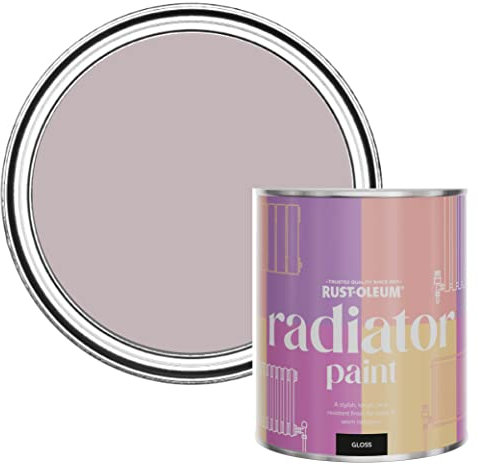 Rust-Oleum Purple Heat Resistant Radiator Paint in Gloss Finish - Lilac Wine 750ml