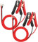 HuaLiSiJi Car Battery Alligator Clips 12V 24V Car Jumper Alligator Clip 30a Battery Alligator Clips to O Ring, for Car Battery Charging Or Other Equipment (1m 4PCS)