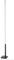 EGLO LED Stehlampe Wohnzimmer Picacha 1, minimalistische Eck Standleuchte, dimmbare Wohnzimmerlampe mit Fernbedienung, Metall in Schwarz und Kunststoff in Weiß, warmweiß-kaltweiß, H 150 cm
