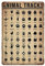 Animal Tracks Metallschild Vintage Aluminium Platte Schild Eisen Malerei Blech Poster Dekor für Badezimmer WC Bar Cafe Zuhause Wanddekoration Geschenkideen