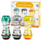 THE TWIDDLERS 3 Sabliers Sensoriels Liquides pour Enfants & Adultes - Non-Toxiques, Transparents & Étanches - Calmants, Apaisants & Relaxants