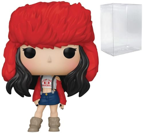 POP Rocks: Blackpink – Jennie Funko Vinyl-Figur (mit kompatibler Box-Schutzhülle), mehrfarbig, 9,5 cm