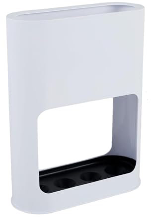 Portaombrelli per ingresso, porta ombrelli da ingresso, secchio portaombrelli, 4 adesivi antiscivolo per ingresso, design salvaspazio per angolo d'ingresso
