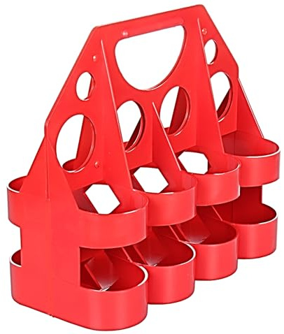 Merco Flaschenträger 8 Flaschen Eishockey Sport rot