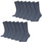 PUMA Herren Business Socken Strümpfe Classic Socks 6 Paar, Farbe:Blau, Größe:39-42, Artikel:-460 denim blue