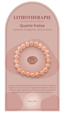 Yvelise Bracelet femme pierres naturelles 8mm - Le plus large choix en Lithothérapie !
