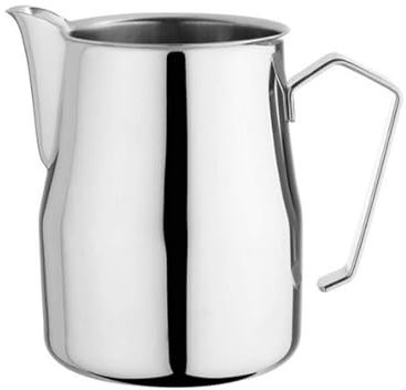 Milk Pitcher,Coffee Milk Jug,sage Milk jug,1pcs Milk Frothing Jug Stainless Steel Milk Frothing Pitcher - Pour Over Coffee Kettle Espresso Steaming Milk Frothing Cup(Silver,750ml)