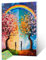 5D Diamond Painting Erwachsene Kits, DIY Baum des Lebens Diamond Painting Bilder, Mosaikherstellung Malen Nach Zahlen Full Drill Stickerei Malerei Kits für Home Wand Dekorieren 100x130cm S-437