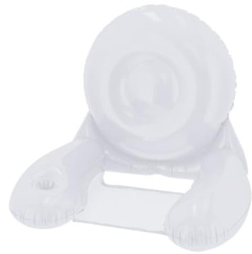 Fauteuil Gonflable pour Piscine Mer Matelas pour Eau Flottante (Blanc)