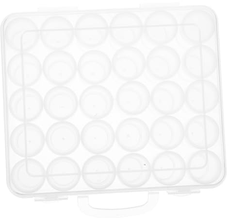 TOYANDONA Garden Seed Storage Box Small Containers for Organizing Seeds Craft Supplies Plastic Storage Case