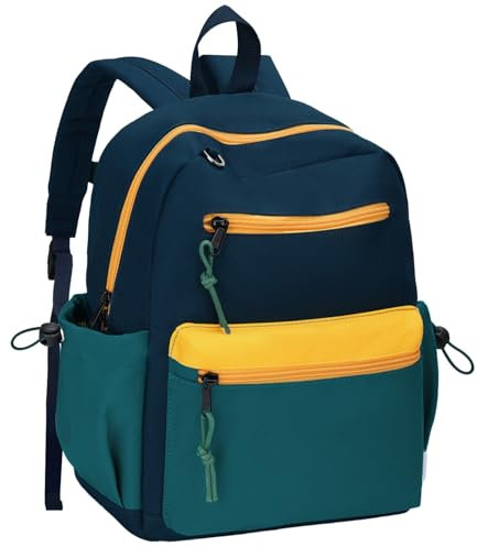Chase Chic Rucksack Kinder,Kinderrucksack Jungen Mädchen für 5-8 Jahre,Wanderrucksack Schulrucksack mit Brustgurt für Kindergarten/Vorschule/Schule(Blauer)