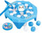 Pitadue Save Penguins Knocking Ice Game Tabletop Puzzle Game Toy With Hammers Save Penguins Table Game Educational Toy