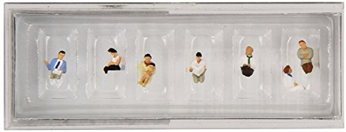 Preiser 1/160 Ème - PR79084 - Model Railway - Seated Passengers