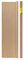 Idena 800001 - Packpapier Rolle, 1 x 5 m, 80g/m² starkes Papier, Farbe Kraft, Geschenkpapier, Kraftpapier, Verpackung