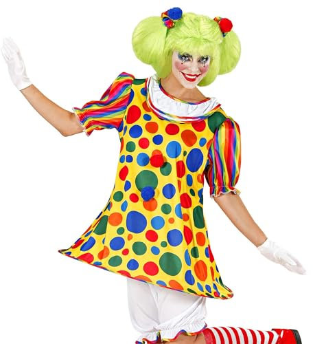 Ladies Clown Girl Costume Large UK 14-16 for Circus Fancy Dress