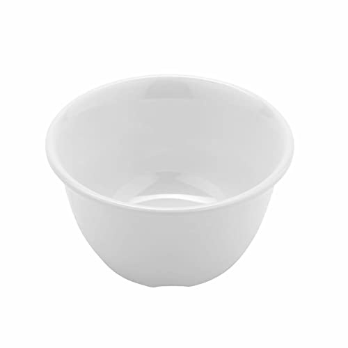G.E.T. BC-70-DW Melamine Bouillon Cup/Bowl, 7 Ounce, Diamond White (Set of 12)