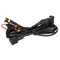 Cablaggio Fendinebbia con Interruttore 12V 40A Kit Cavi Fendinebbia Cablaggio Auto On-Off Interruttore per Barra LED Moto