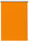 Beyond Drape Thermo-Rollo nach Maß ohne Bohren mit Klemmträger Verdunkelungsrollo Seitenzugrollo Klemmrollo Blackout Silberbeschichtung Klemmfix Orange Breite:71-80 cm, Länge:161-200 cm