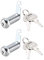 uxcell Camlocks, Zylinderlänge, a19052200ux0372, 40mm Keyed Different