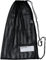 aqua zone Sporttasche mit Kordelzug für Schwimmen, Strand, Tauchen, Reisen, Fitnessstudio (Black-2)