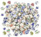 Lanyani Glazed Irregular Blue and White Porcelain Mosaic Tiles 28x28cm