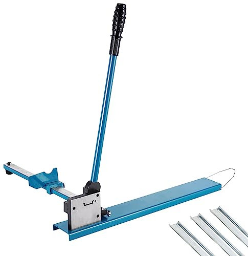 MXBAOHENG Taglierina per guida DIN Taglierina manuale per guida in lega di alluminio Cesoie a leva manuale per guida in alluminio con scala