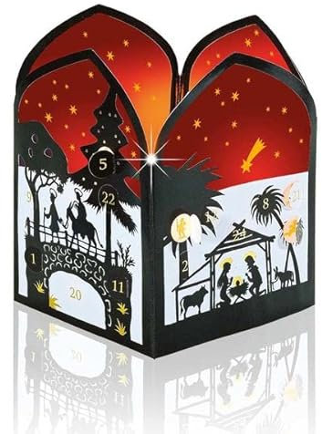 Adventskalender-Laterne