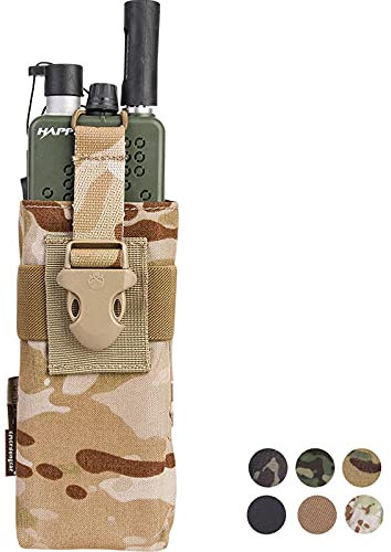 AOJQ Taktisch PRC148 152 Radio Beutel ZUM RRV Weste Molle Militär Beutel (Black)