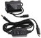 vhbw USB Netzteil kompatibel mit Nikon D850, Z6, Z7, Z5 Kamera, Digitalkamera, DSLR - Netzkabel + DC Coupler (Ersatz für Nikon EP-5B), 2m