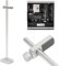 Elprico Support de Carte Graphique, Support de Support de Carte Graphique GPU, Support de Carte Graphique de Réglage de Glissière de Conception D'aimant Vertical en Alliage D'aluminium