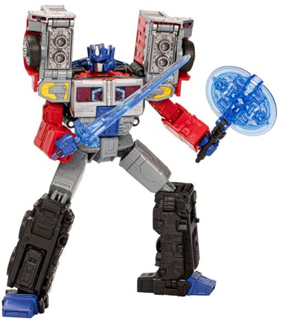 Hasbro Transformers Generations Legacy United Leader Class G2 Universe Laser Optimus Prime Figur, 19 cm