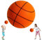 badaren Silent Basketball, Lautloser Basketball, Leiser Basketball, Silence Basketball, Silent Basketball 24cm, Soft Basketball Indoor Basketball für Training, Schaumstoffball für Kinder ab 7 Jahren