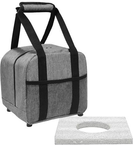 Facynde 1 Ball Bowlingtasche Tragetasche, Tasche für 1 Ball - -Tragetasche mit gepolstertem Ballhalter - Robuste und stilvolle Tragetasche für Bowlingzubehör, leicht zu tragen für Männer und Frauen