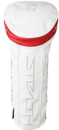 TaylorMade Stealth Driver White/Red Headcover