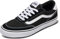 Vans Herren Turnschuhe Brooklyn Aus Wildleder, Black/White, 41 EU