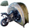 YSMSMZJK Garage Moto per Esterno Appeso 2 in 1 Garage Moto per Esterno con Tessuto Oxford 210D PU4000 Impermeabile Casetta Attrezzi Giardino Capanno da Giardino,Green