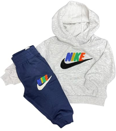 Nike Baby - Jungen Nkn Club Chenille Po Hoody Jog Lampe