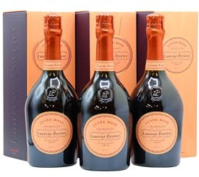 Laurent Perrier - Cuvee Rose Brut - Champagne 75cl x 3 12% ABV ((3 x 75cl))