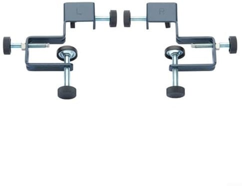 Oniissy 2PCS Drawer Front Panel Installation Clamps Woodworking Cabinet Hardware Jig, for Woodworking, Steel Clamps for Precise Drawer Alignment