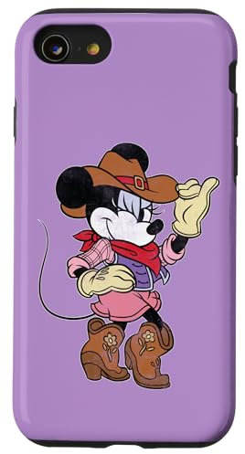 Disney Minnie Mouse Cowgirl Costume Western Vintage Look Case for iPhone SE (2020) / 7 / 8