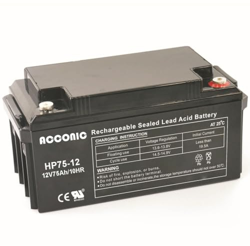 Acconic HP75-12 Hi-Life Power AGM 12V 75Ah Bleiakku