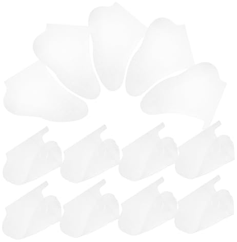 ARTSEWPLY 100 Stück Wasserdichte Transparente Fußabdeckungen aus Kunststoff Öl Atmungsaktiv für Fußbäder Lotion socken und Pediküre Passend für Damen und Herren Vielseitig für Hautpflege