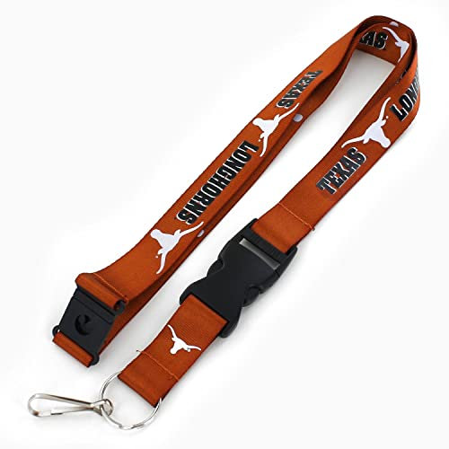 Aminco NCAA Texas Longhorns Team Lanyard