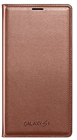 Samsung Flip Wallet für Galaxy S5 Gold