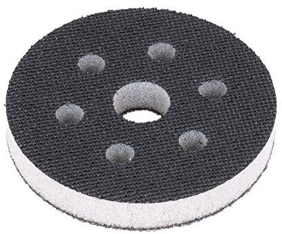 DFS Interfaccia per dischi abrasive con Velcrati Ø 75mm 6 Fori compatibile con levigatrice Mirka - morbida con schiuma speciale di 10mm - DFS