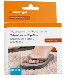 RUCK® DRUCKSCHUTZ smartgel Zehentrenner Flip Flop 1 Paar